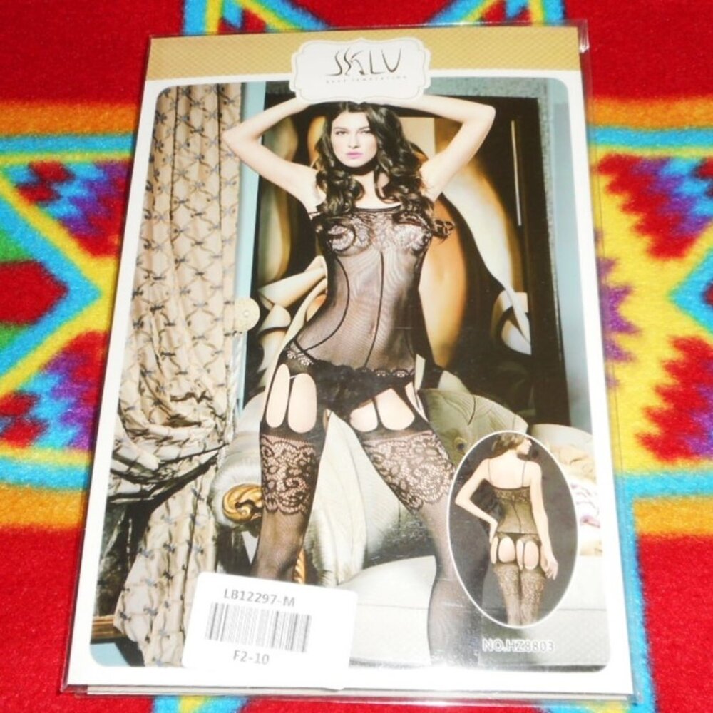 Lot of 6 SKLV Sexy Temptations Cut Out Sheer Lingerie Nightwear Body Suits New! - Picture 2 of 3
